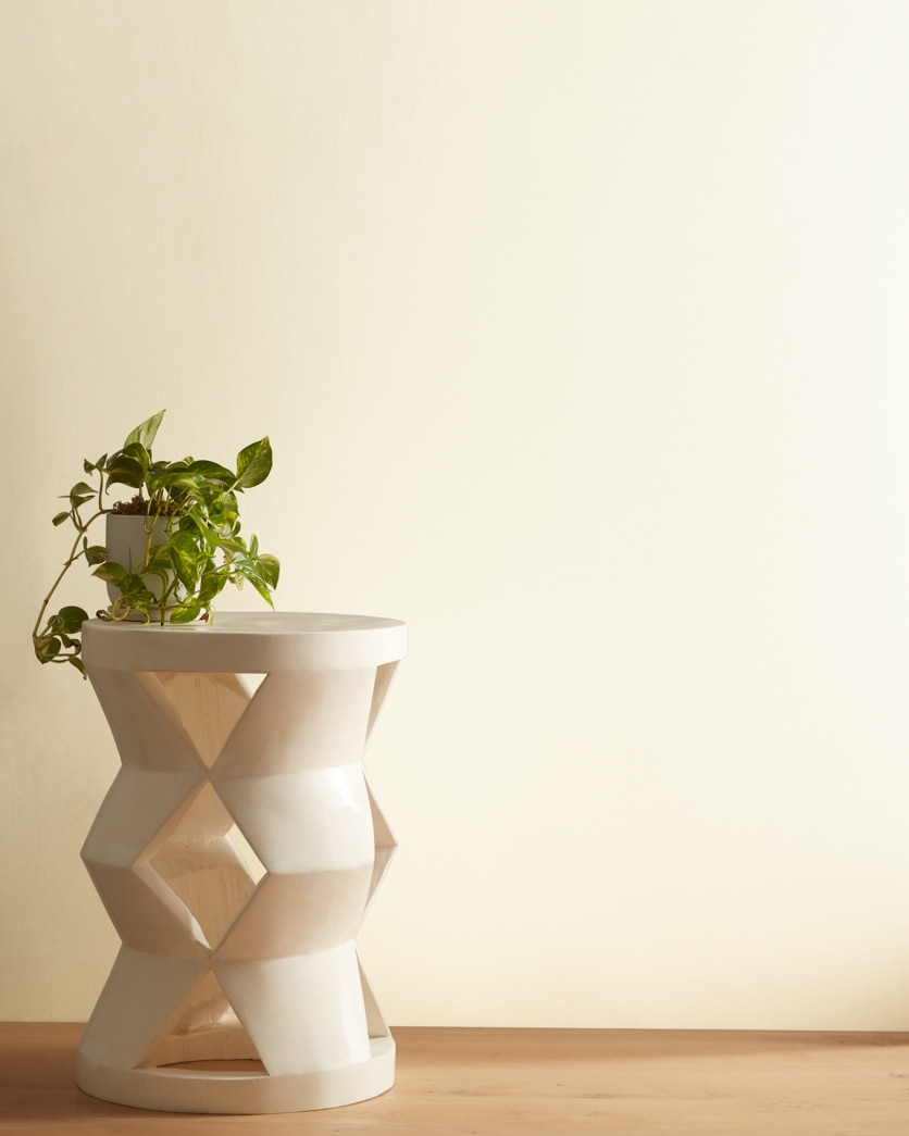 Painted wall in Acadia White OC-38