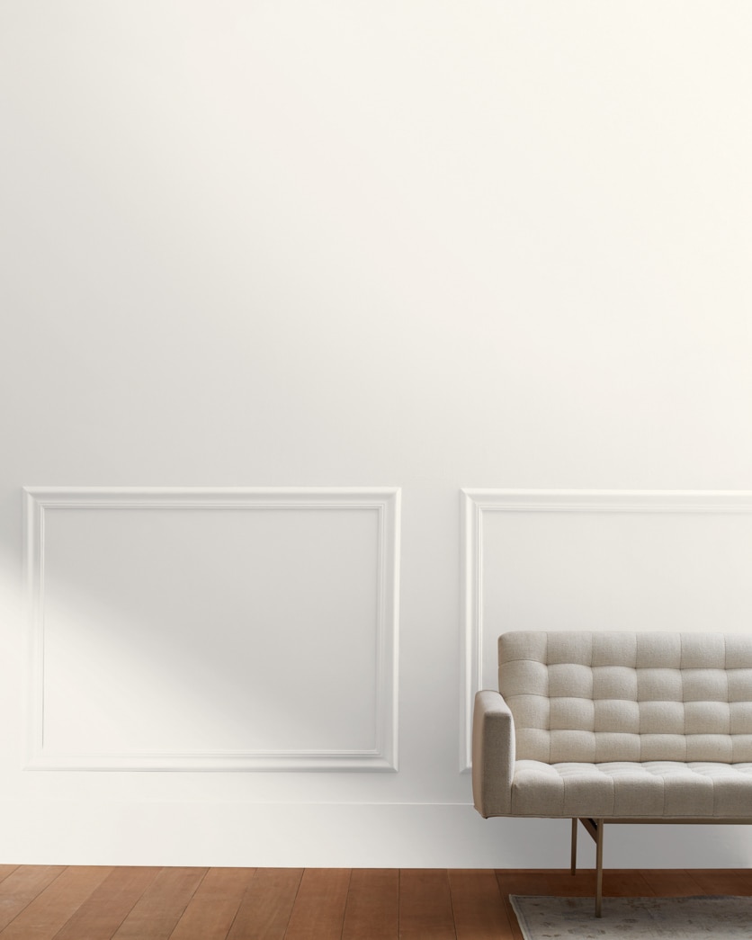 Painted wall in Alabaster OC-129