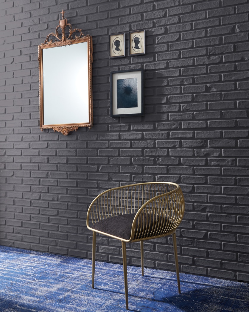 Painted wall in Almost Black 2130-30