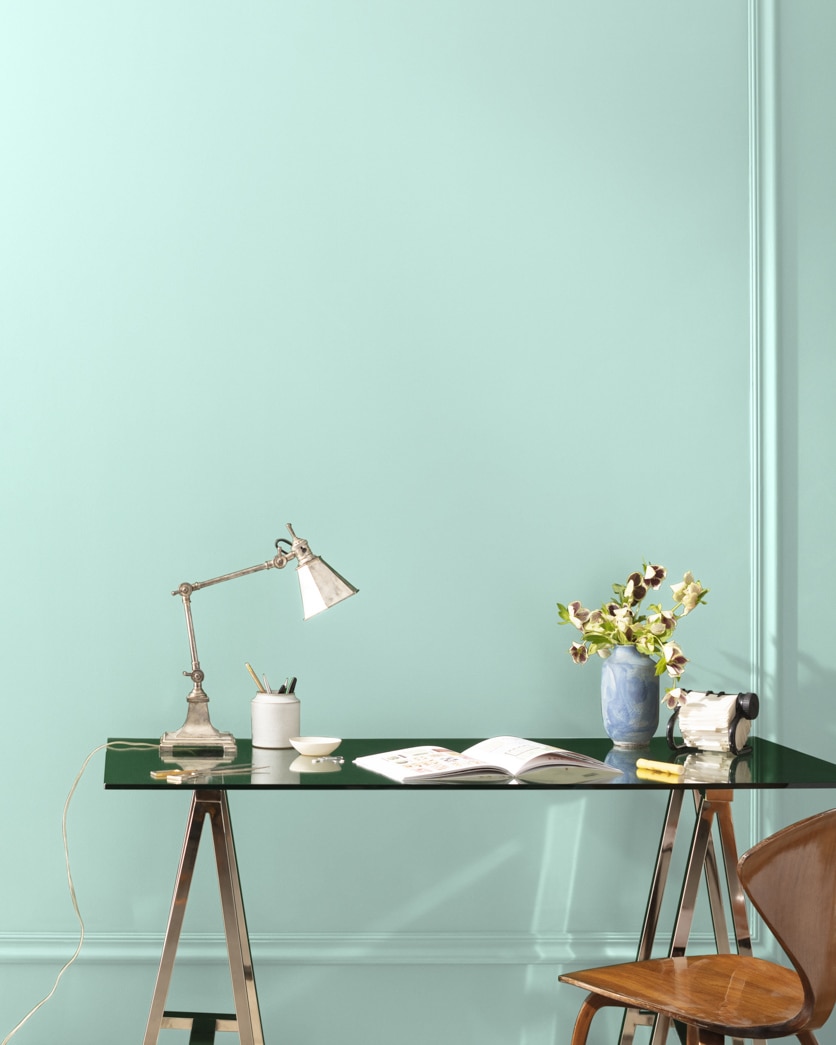 Painted wall in Antiguan Sky 2040-60
