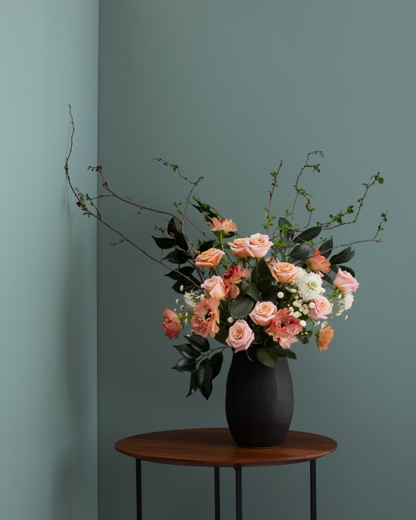Painted wall in Apollo Blue CW-645