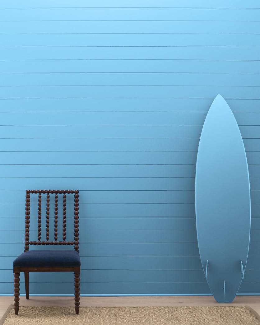 Painted wall in Aquarius 788