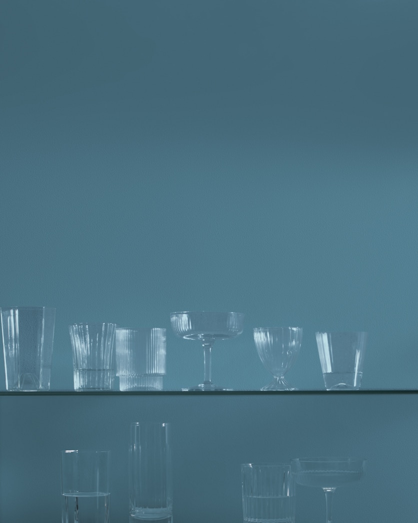 Painted wall in Azurite CW-670