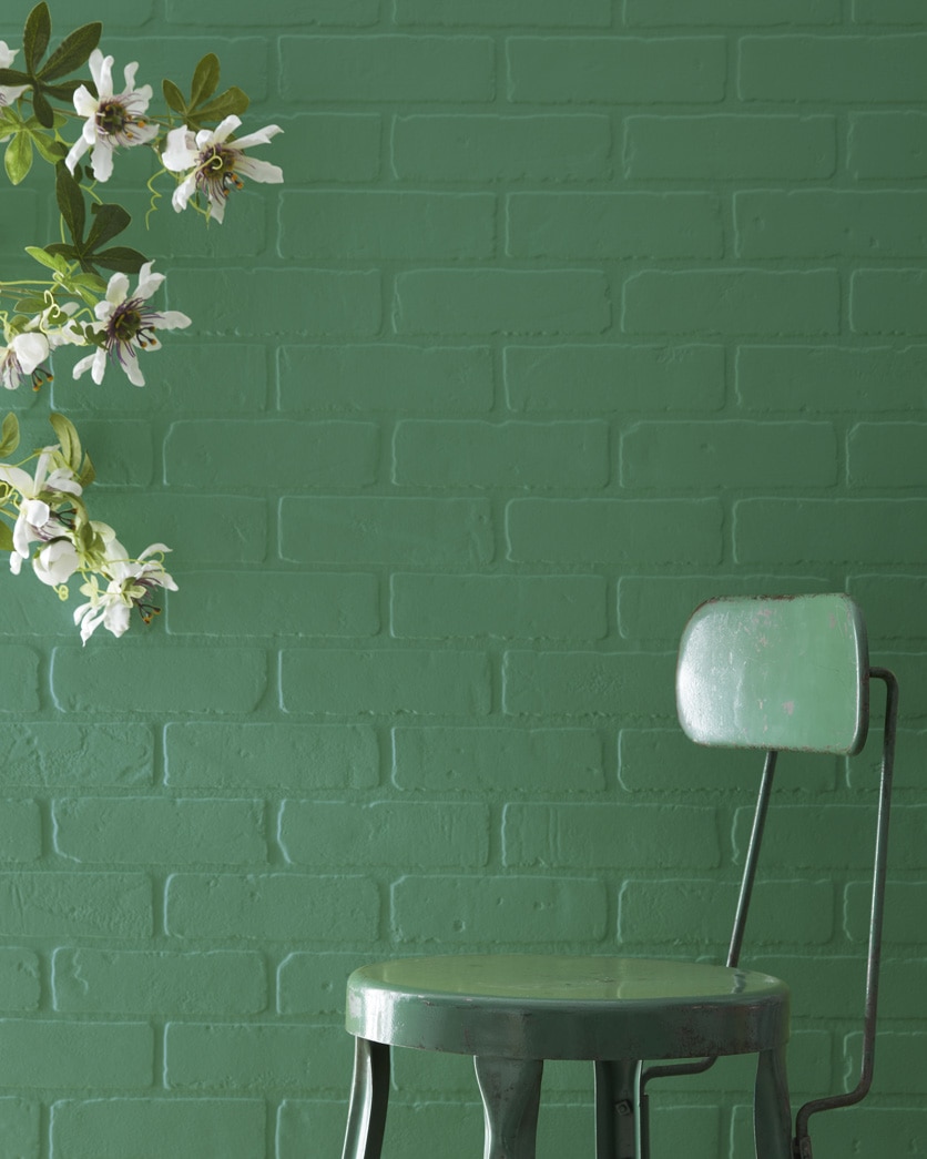 Painted wall in Balsam 567