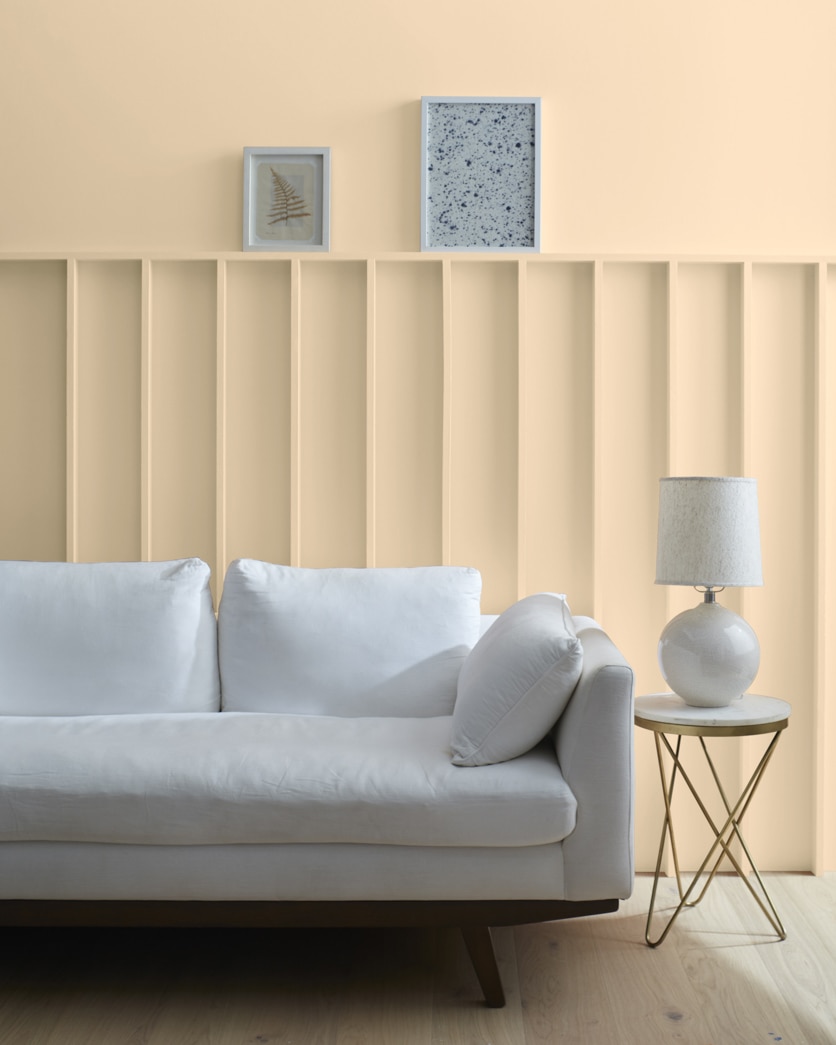 Painted wall in Beachcrest Sand 114