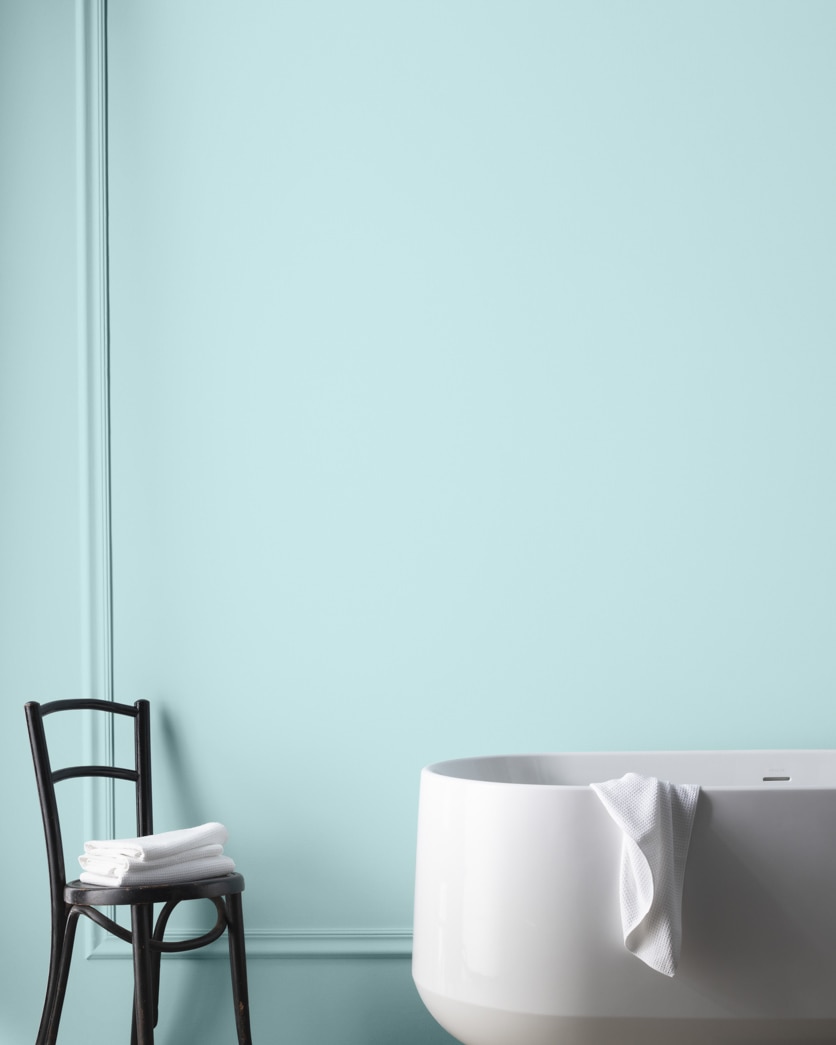 Painted wall in Bird's Egg 2051-60