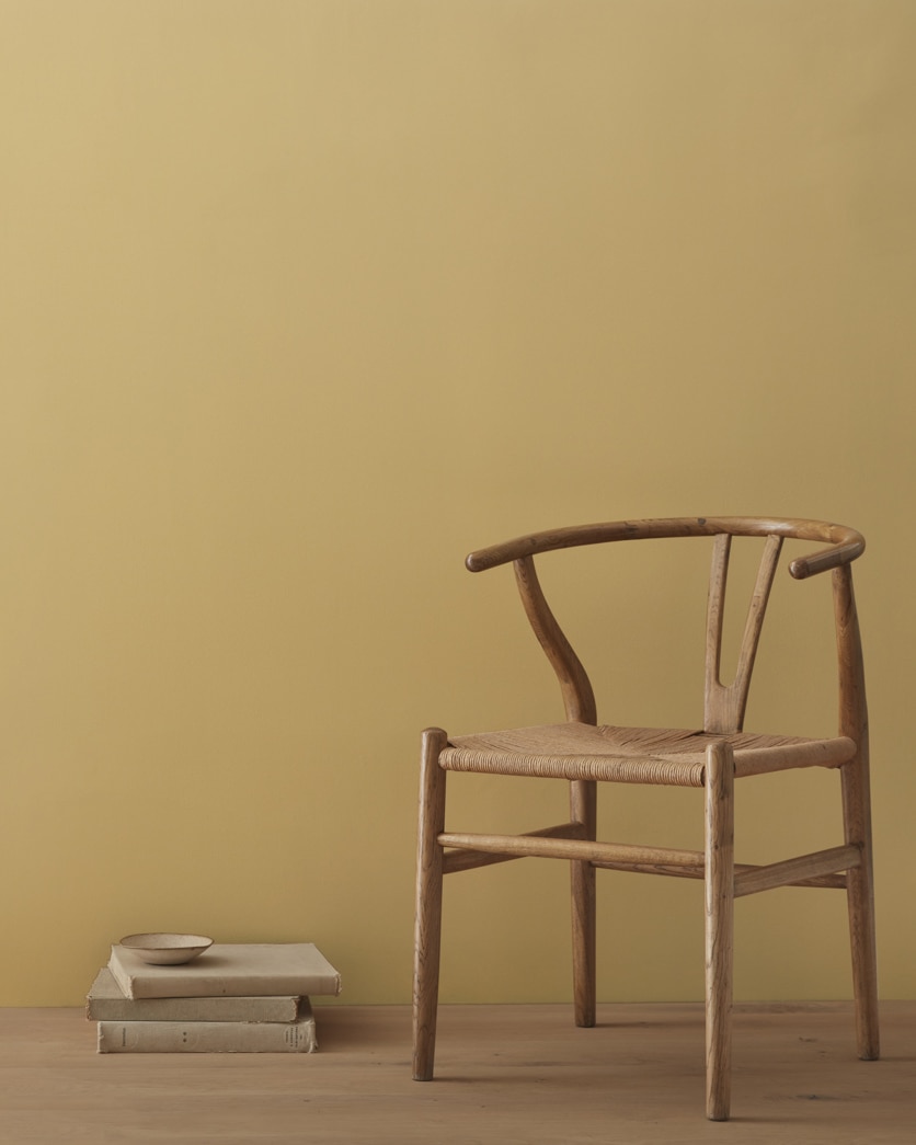 Painted wall in Blair Gold HC-22