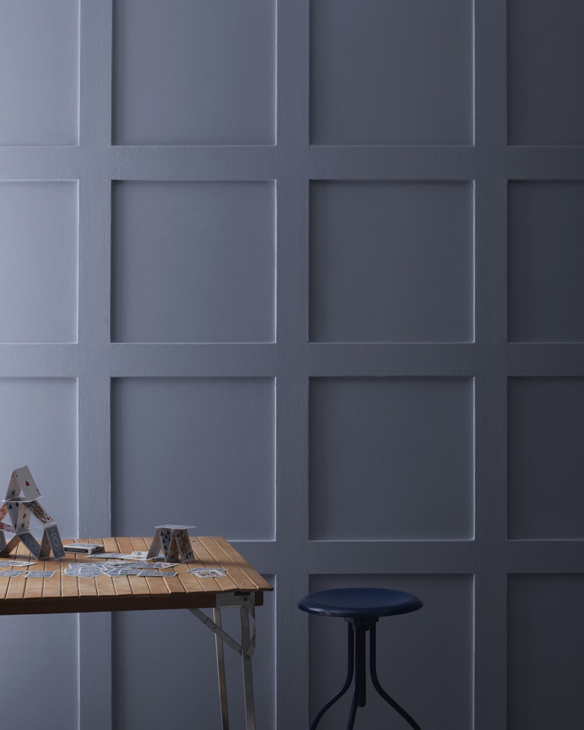 Painted wall in Blue Gaspe 1435