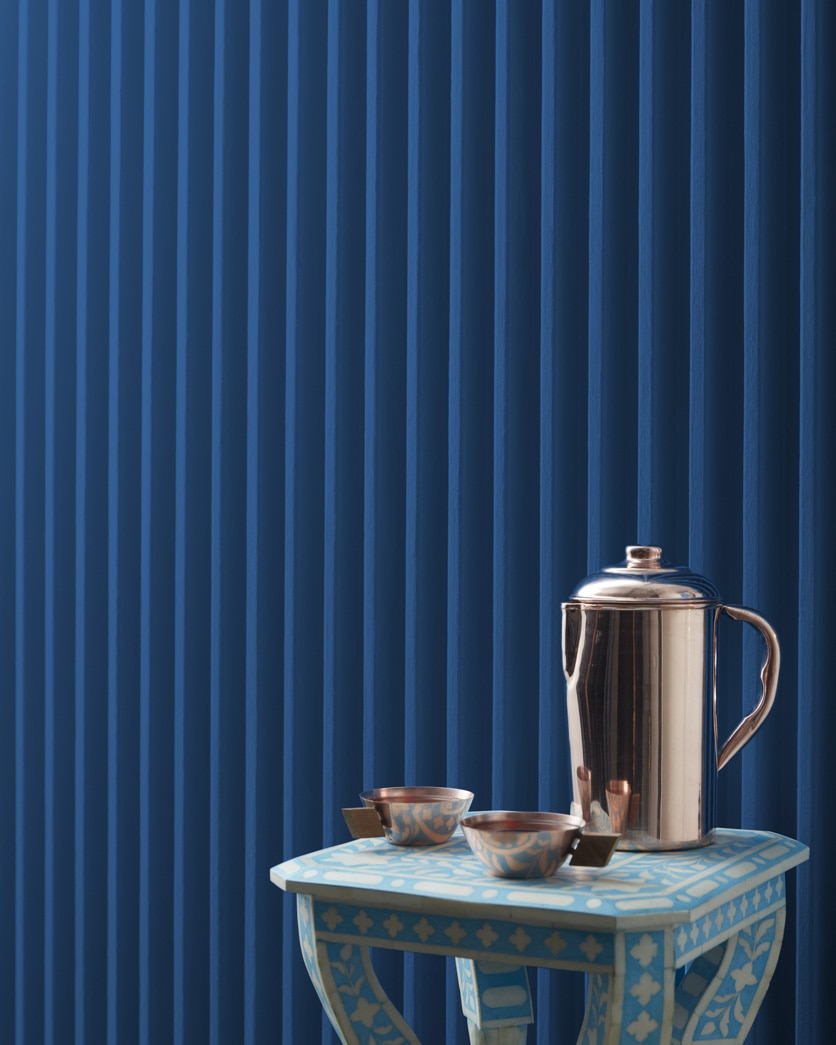 Painted wall in Blue Suede Shoes 798