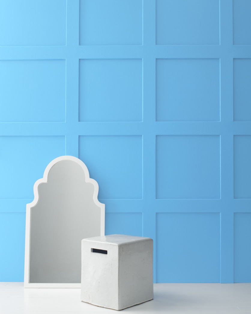 Painted wall in Blue Wave 2065-50