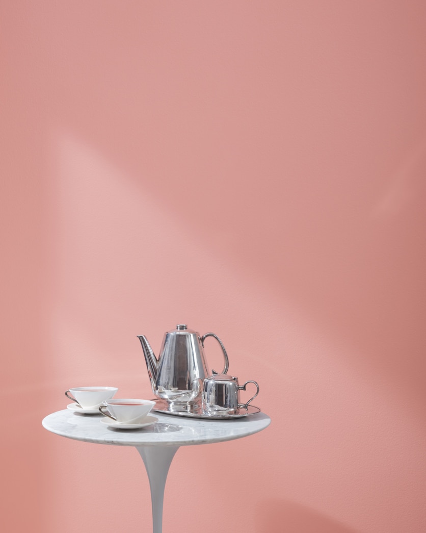 Painted wall in Bouquet Rose 2172-50