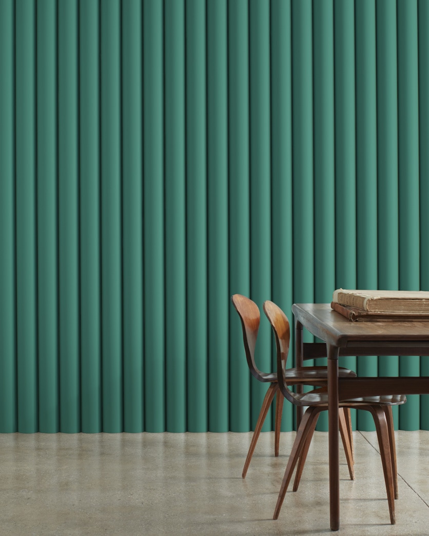 Painted wall in Brazilian Rainforest 651