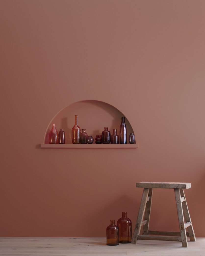 Painted wall in Brindle 1183