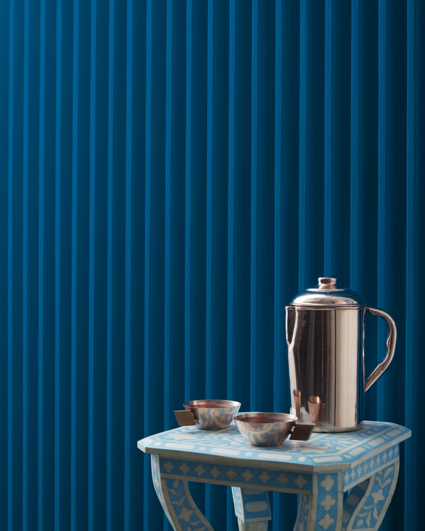 Painted wall in California Blue 2060-20