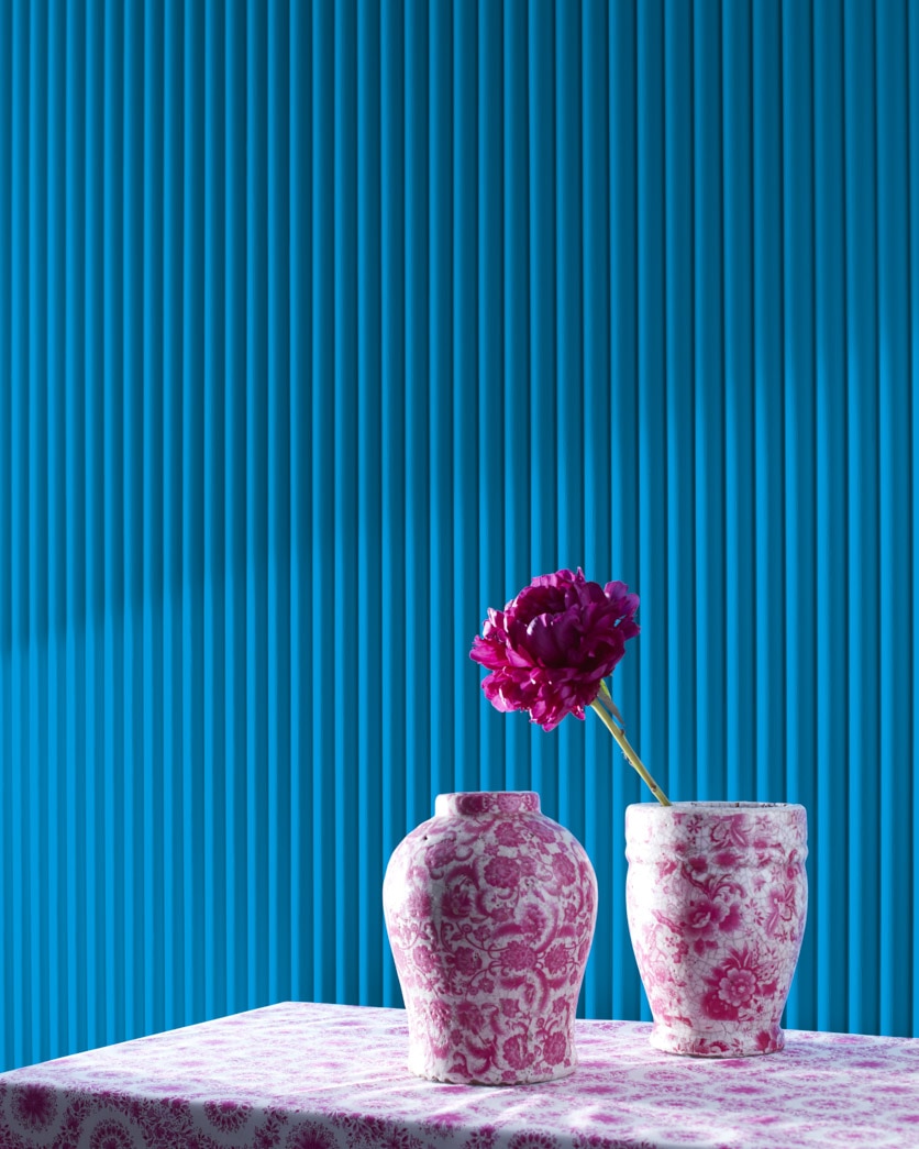 Painted wall in Caribbean Azure 2059-20