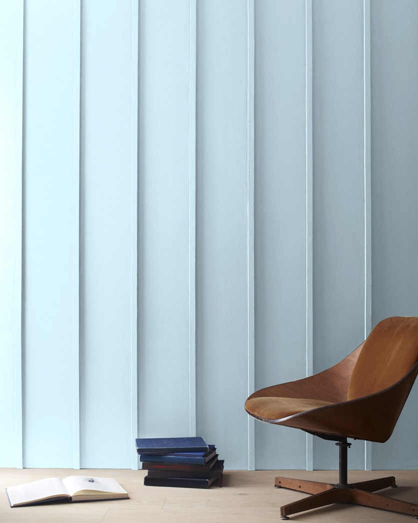 Painted wall in Caribbean Mist 2061-70