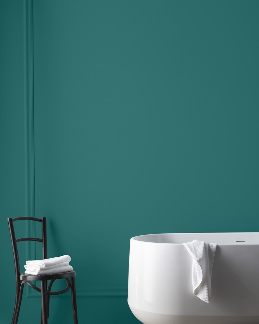 Painted wall in Casco Bay 2051-30