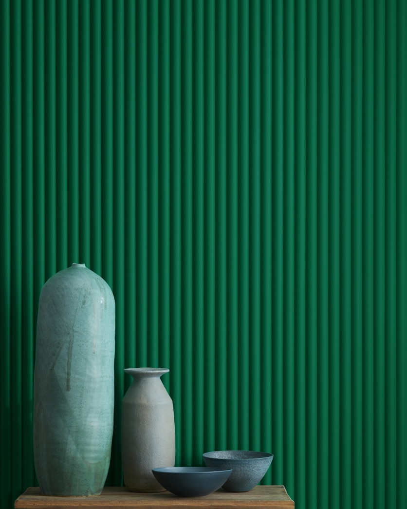 Painted wall in Celtic Green 2038-10