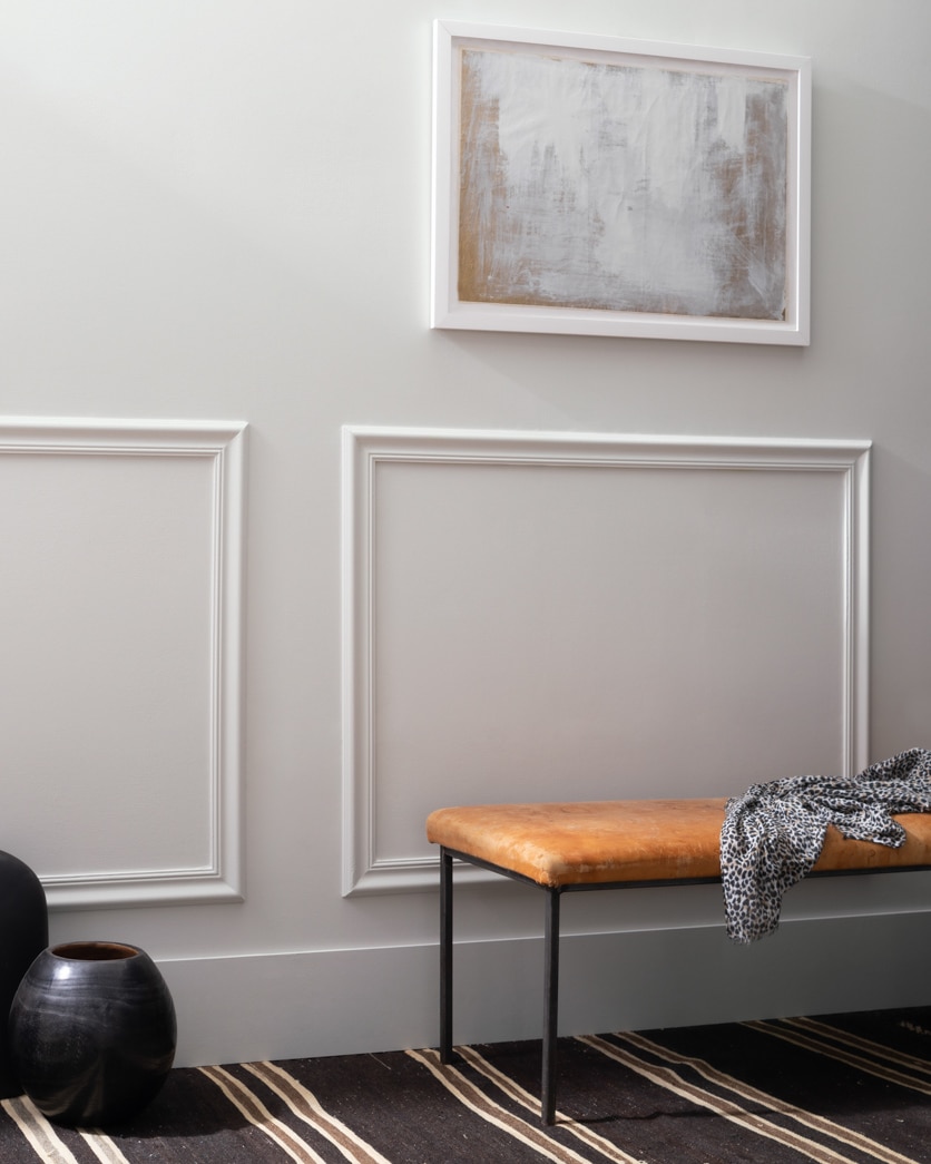 Painted wall in Cement Gray 2112-60