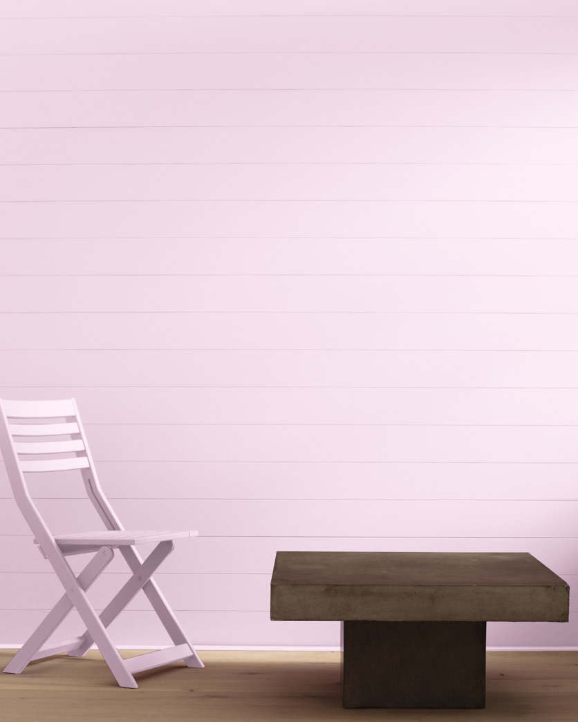 Painted wall in Charming Pink 2075-70