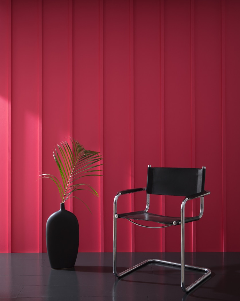 Painted wall in Cherry Burst CSP-1200