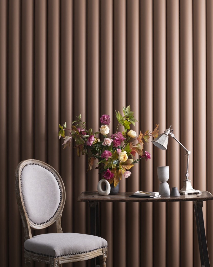Painted wall in Chocolate Pudding 1014