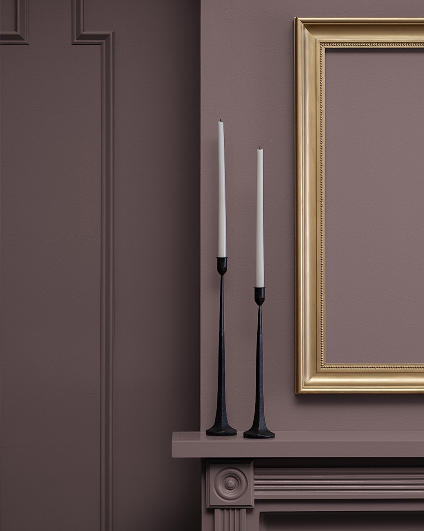 Painted wall in Cinnamon Slate 2113-40