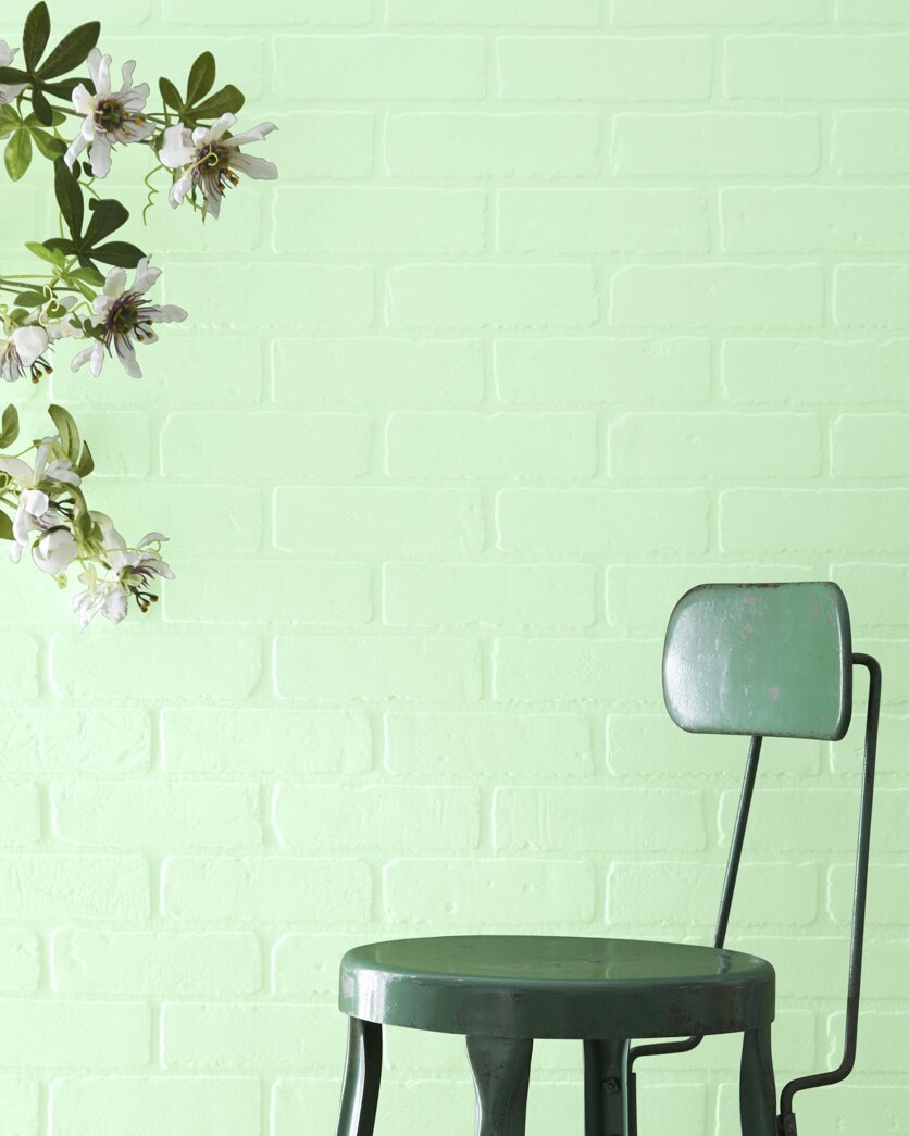 Painted wall in Citra Lime 2032-60