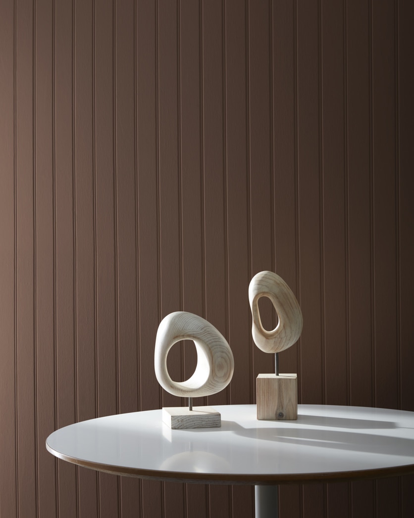 Painted wall in Classic Brown 2109-10