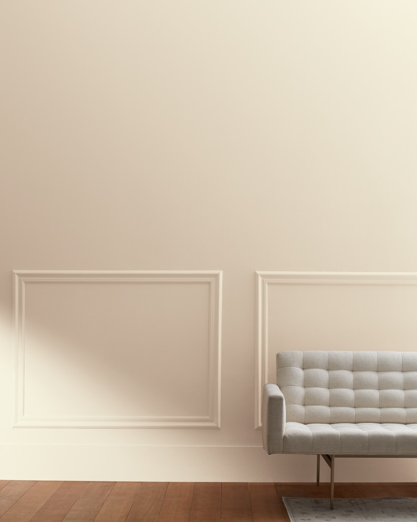 Painted wall in Clay Beige OC-11