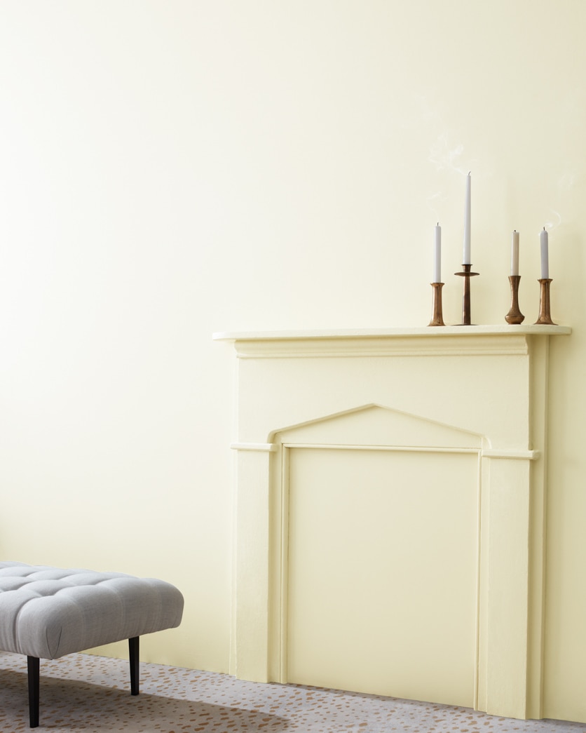 Painted wall in Cloud White CC-40