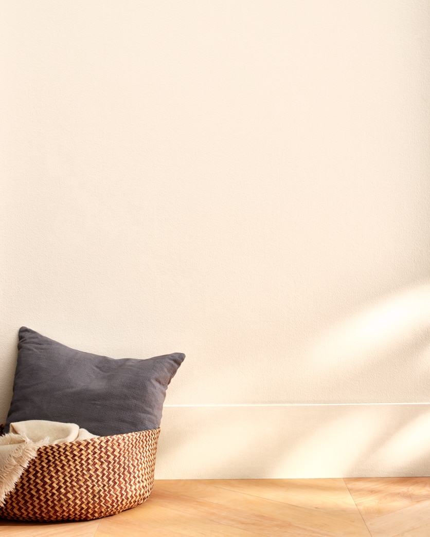 Painted wall in Colonial Cream OC-77