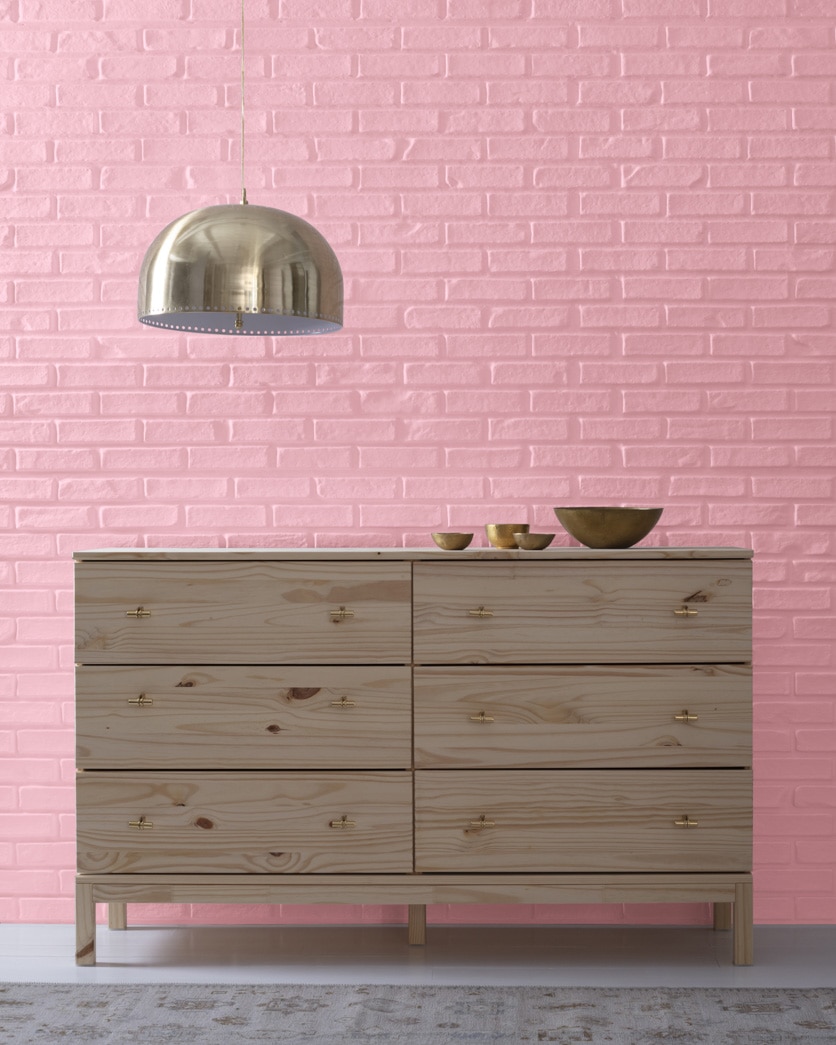 Painted wall in Confetti 1311