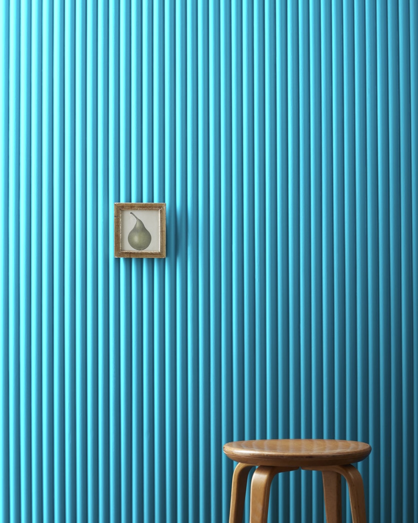 Painted wall in Cool Blue 2058-40