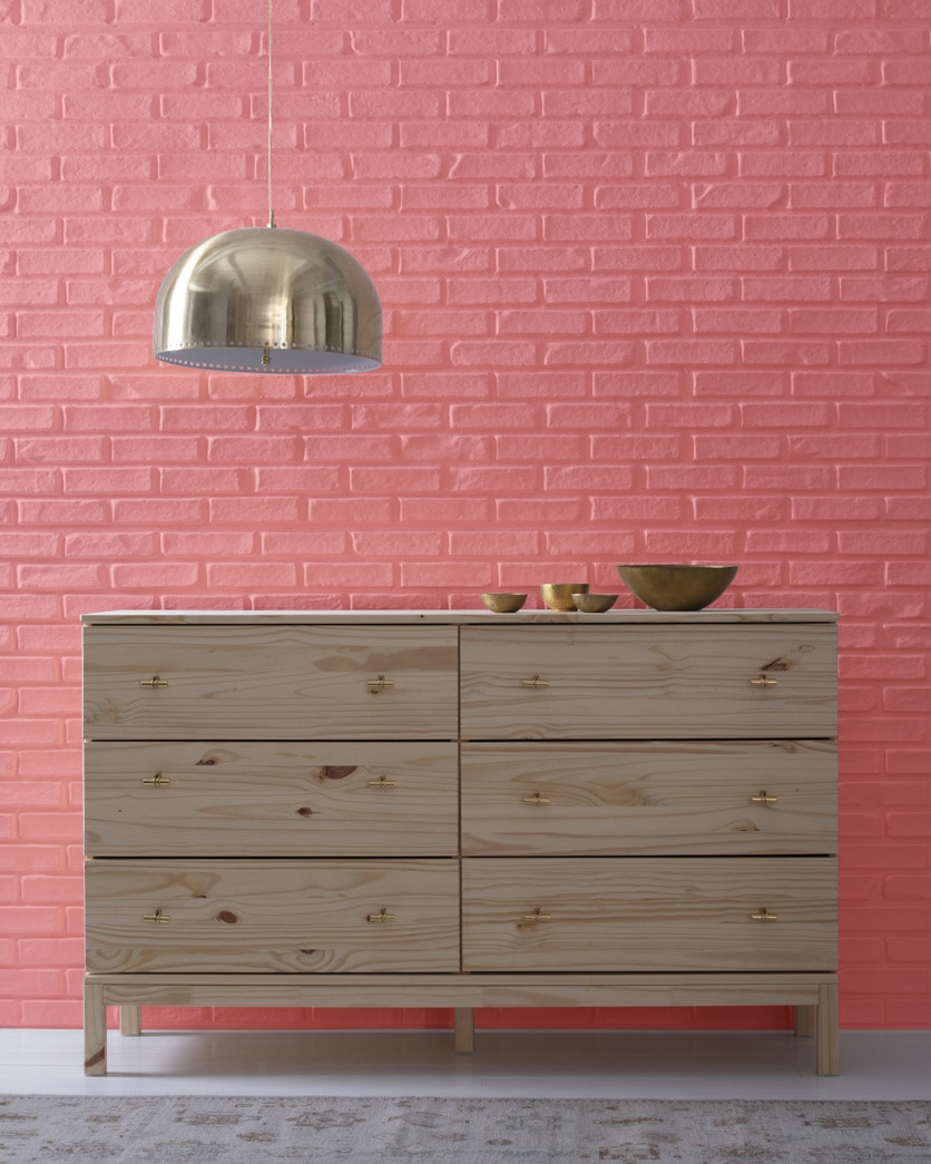 Painted wall in Coral Essence 2007-40