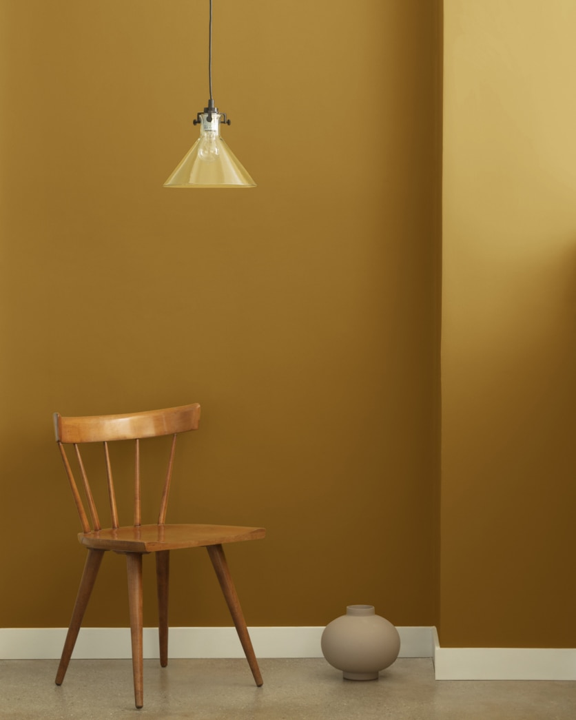 Painted wall in Corduroy 2153-20