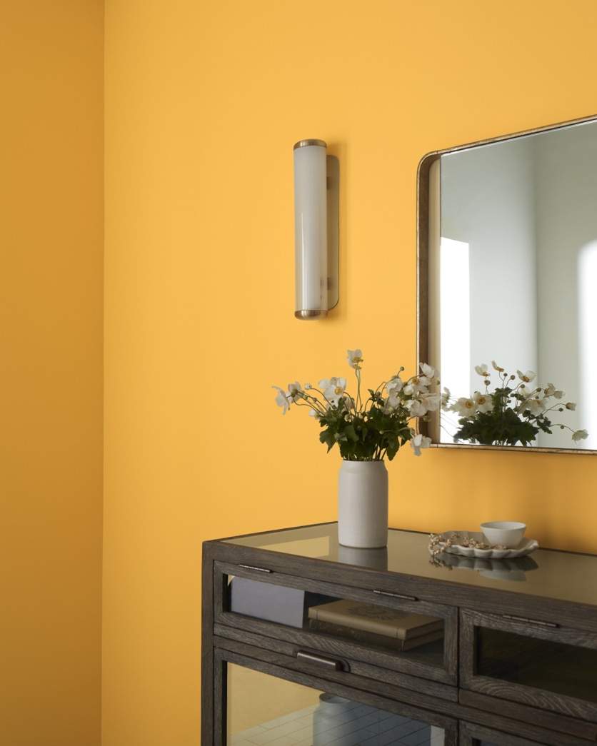 Painted wall in Corn Husk 307