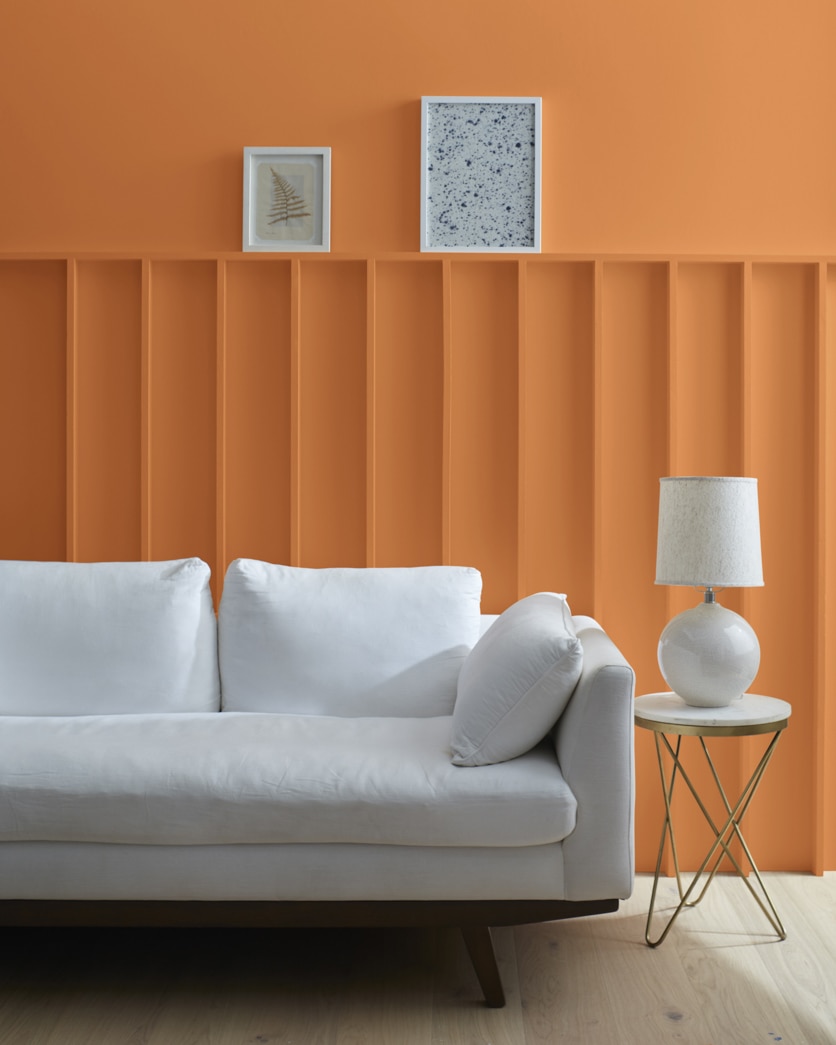 Painted wall in Cornucopia Tan 119