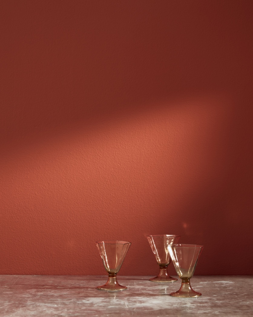 Painted wall in Country Redwood HC-183