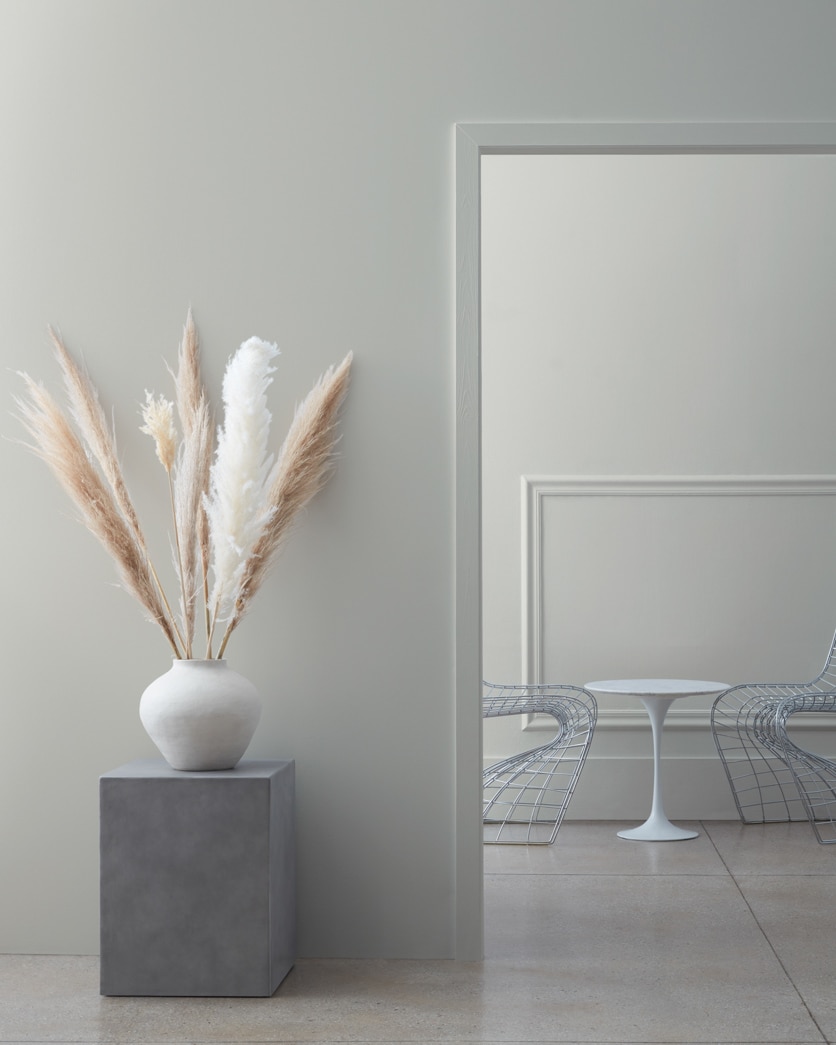 Painted wall in Coventry Gray HC-169