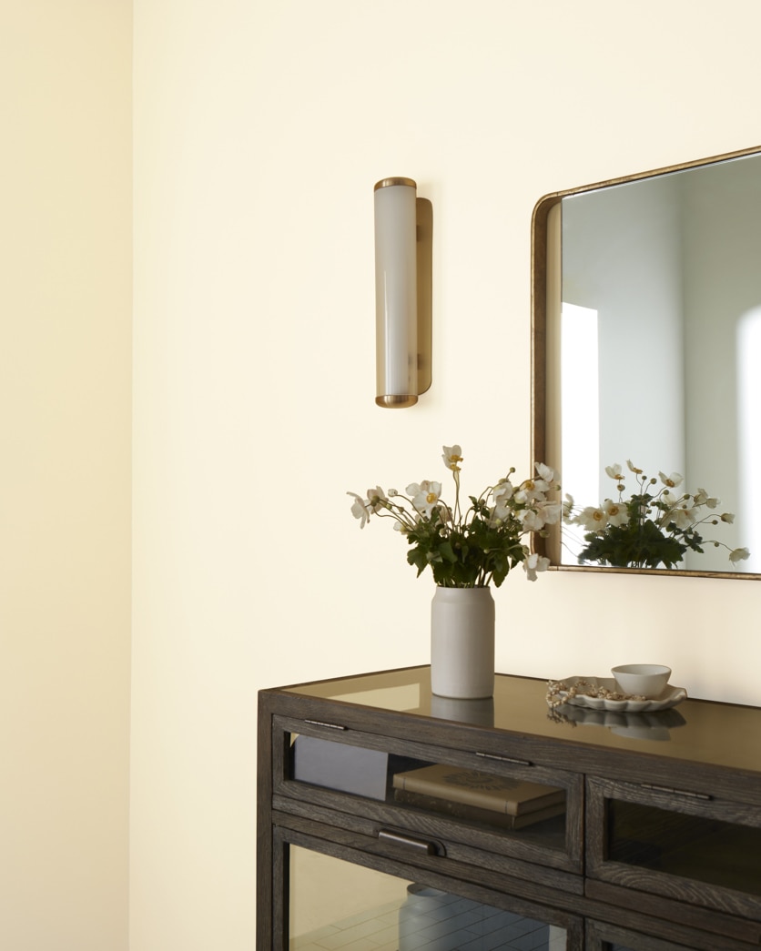Painted wall in Cream Froth OC-97