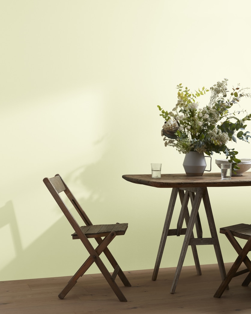 Painted wall in Cream Silk 2146-60