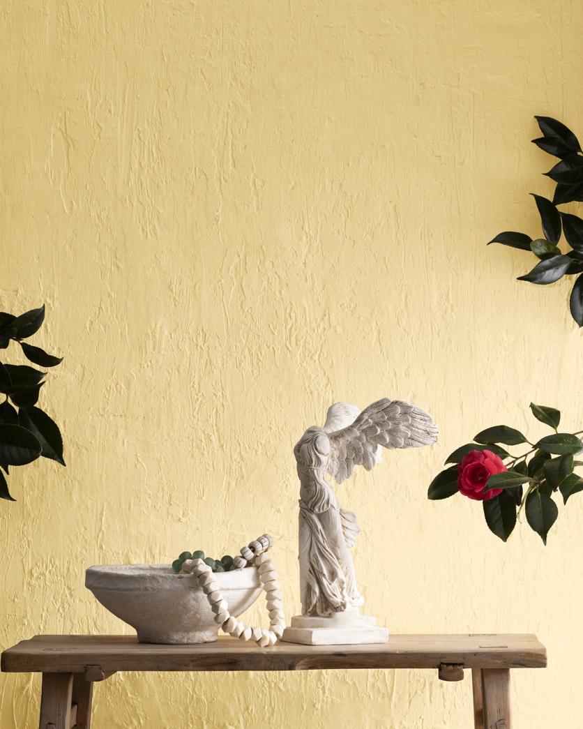 Painted wall in Cream Yellow 2155-60