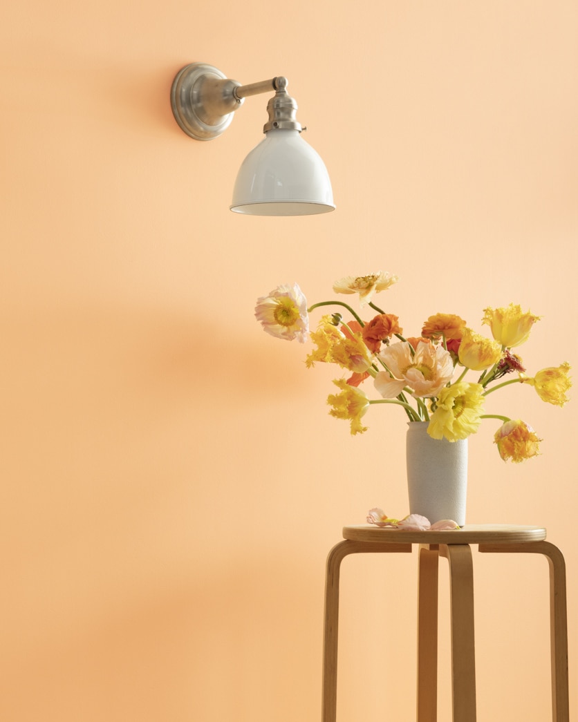 Painted wall in Crisp Straw 2157-50