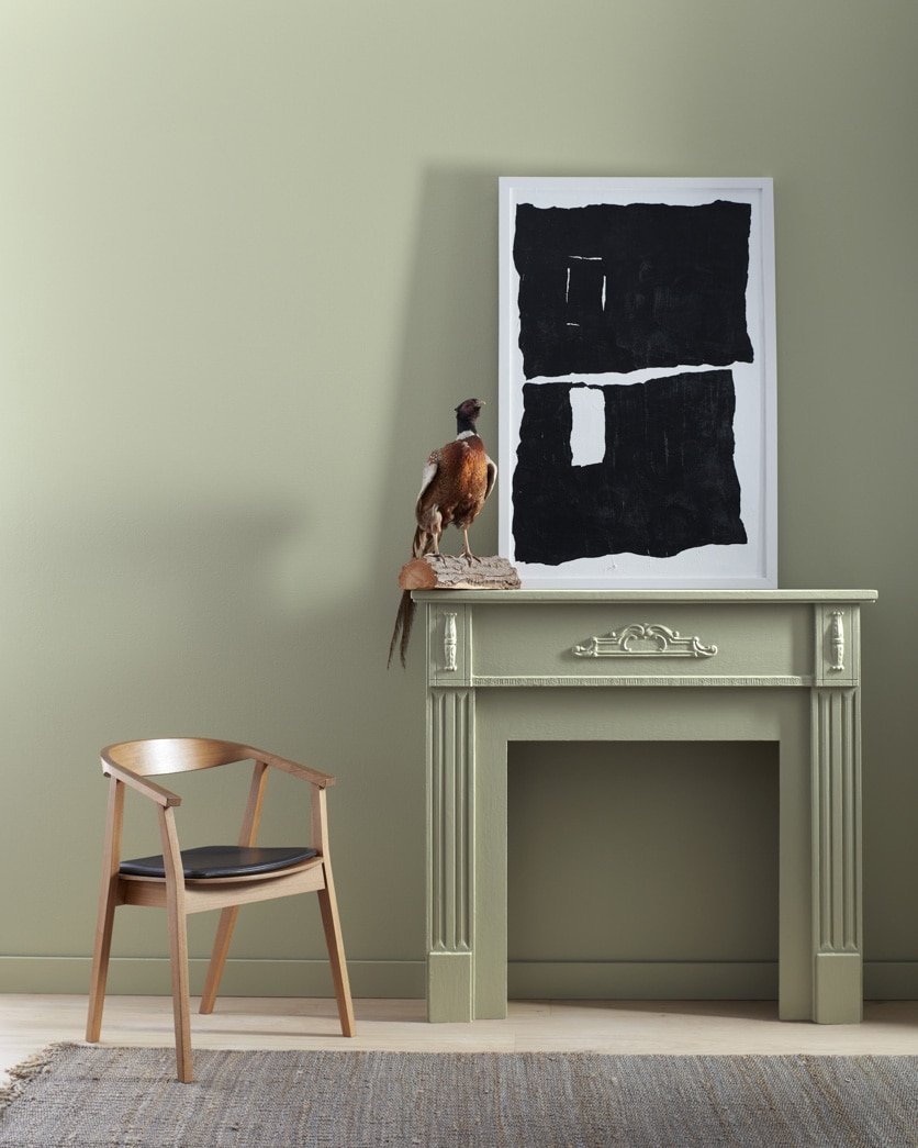Painted wall in Croquet AF-455