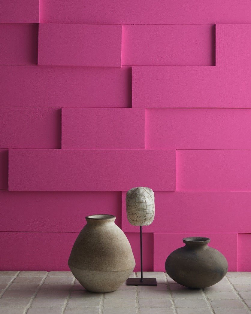 Painted wall in Crushed Berries 2076-30