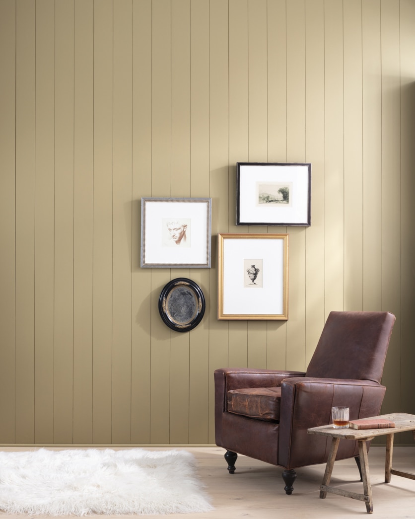 Painted wall in Danville Tan HC-91