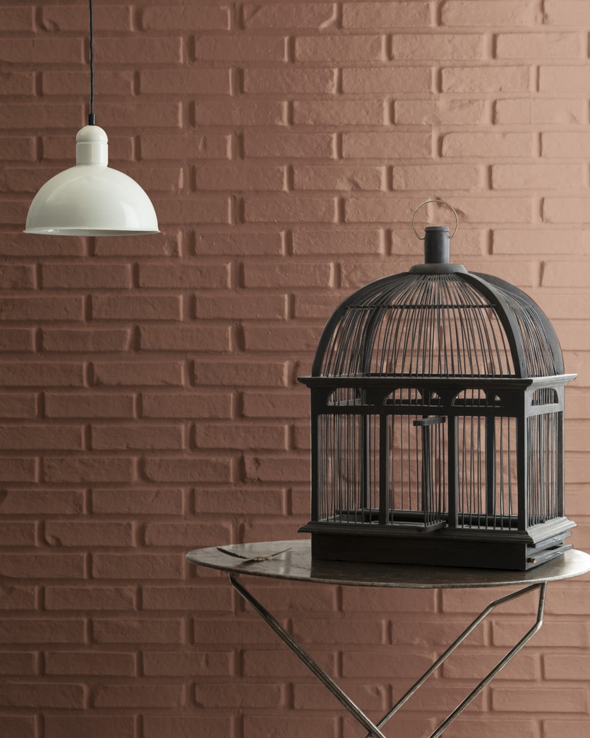 Painted wall in Dark Nut Brown 2098-30