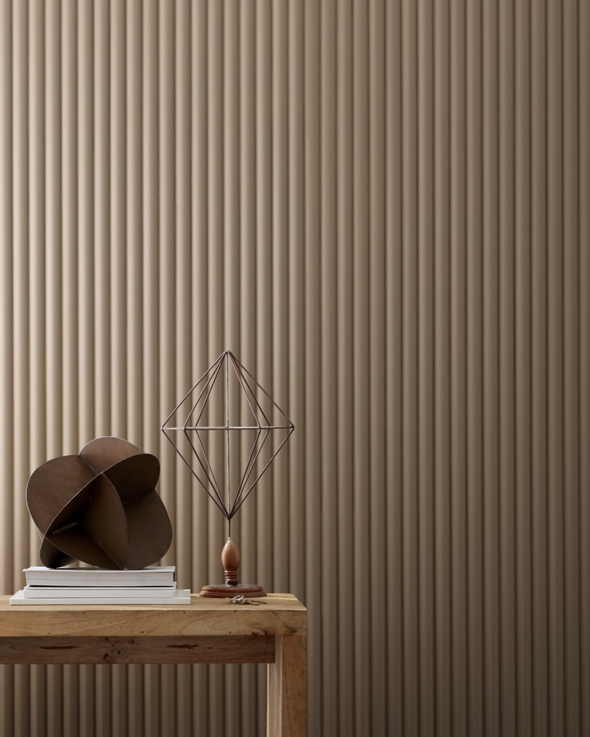 Painted wall in Davenport Tan HC-76