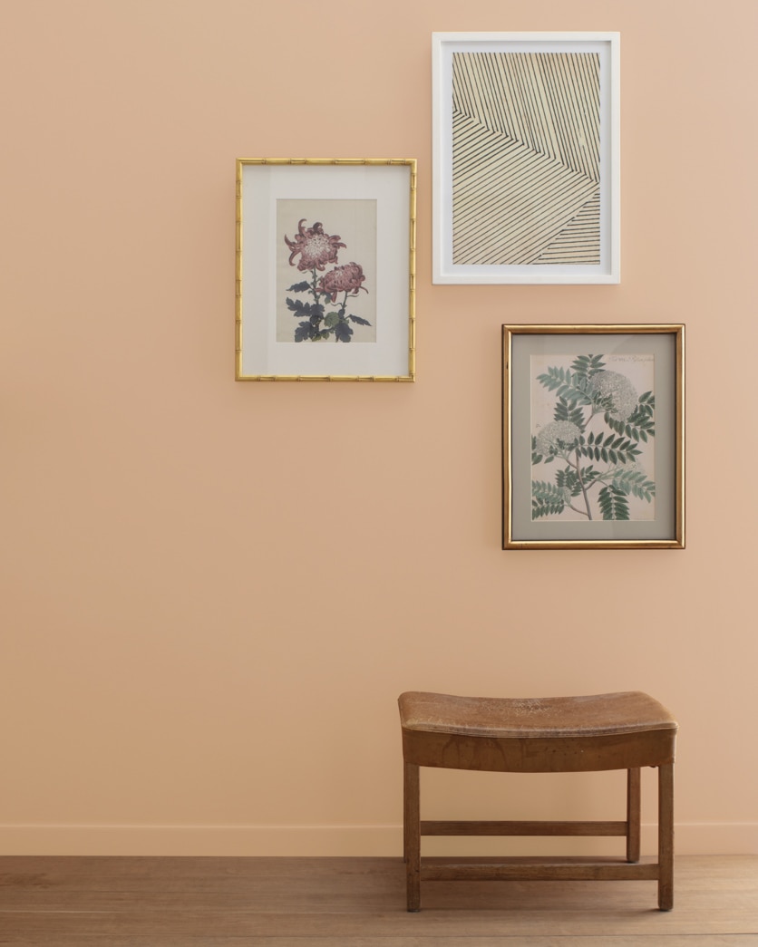Painted wall in Dearborn Tan 1153